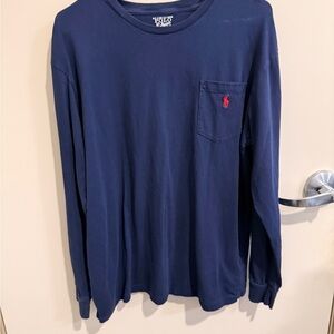 Polo by Ralph Lauren Navy Long Sleeve Tee